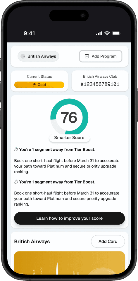 Travel Smarter app interface
